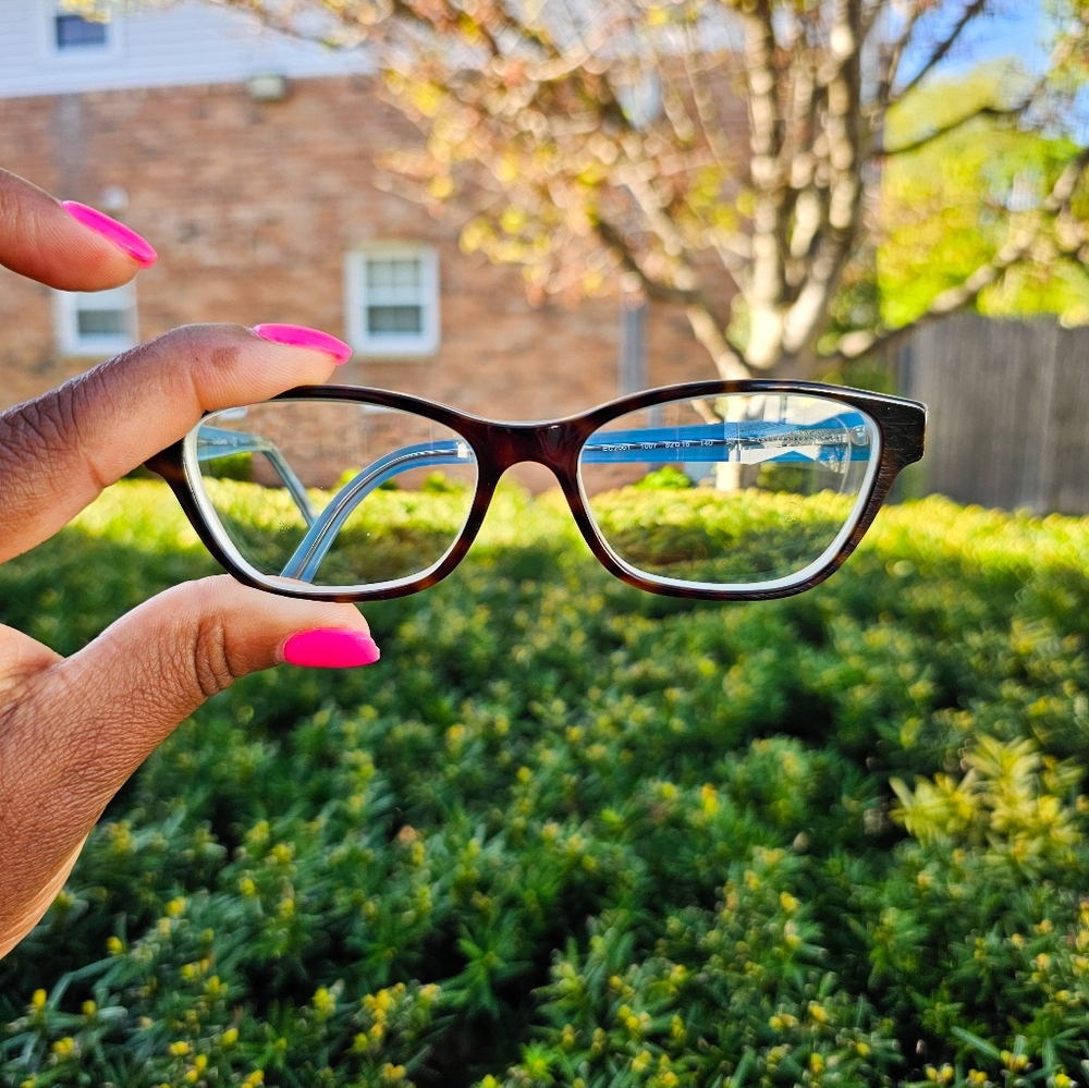 Lenscrafters Blue  & Brown